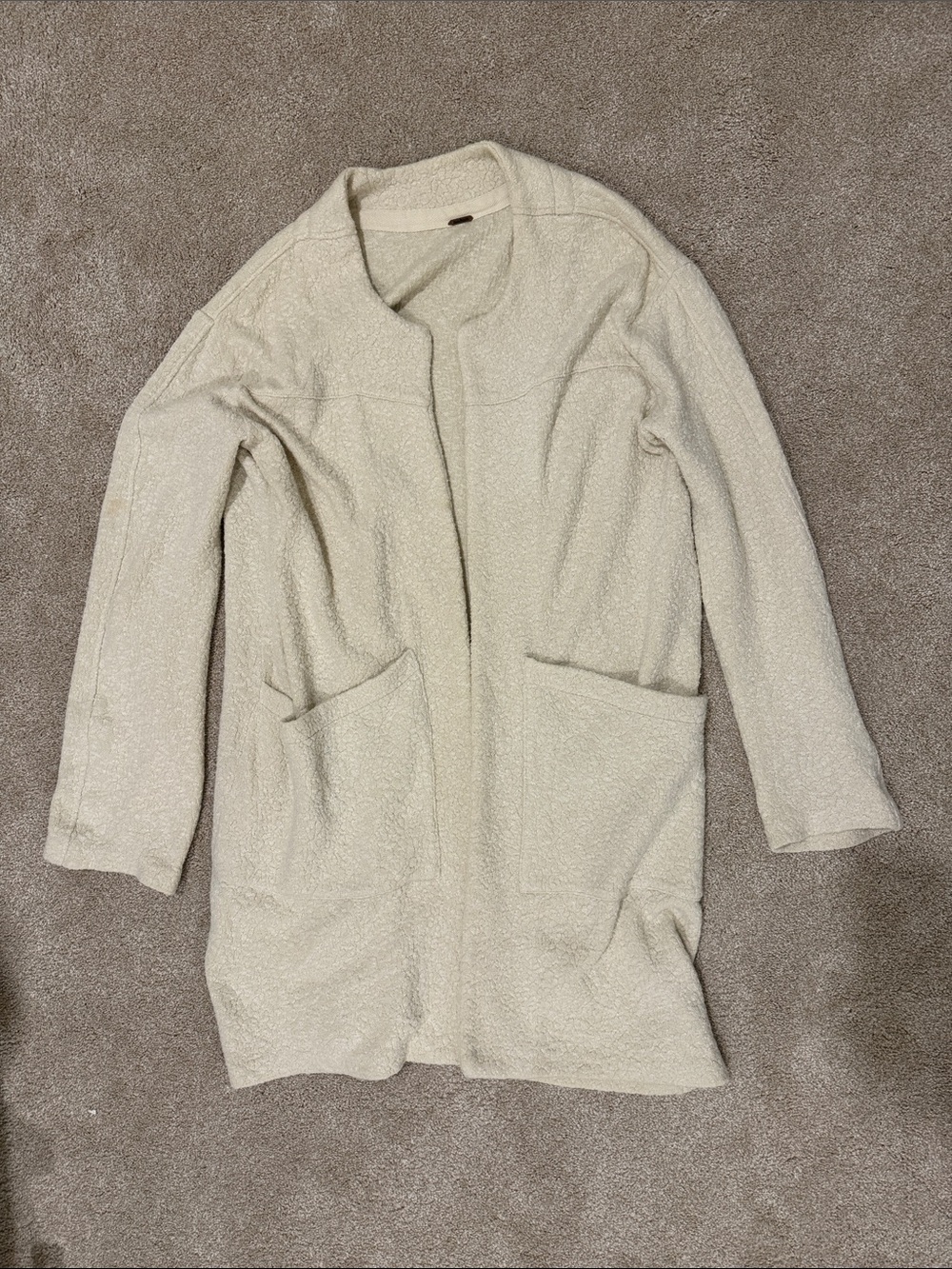 Free People sweater coat